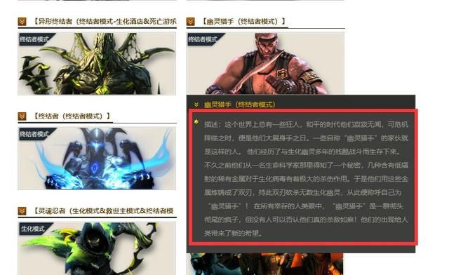 揭秘穿越火线生化角色幽灵猎手的神秘身世