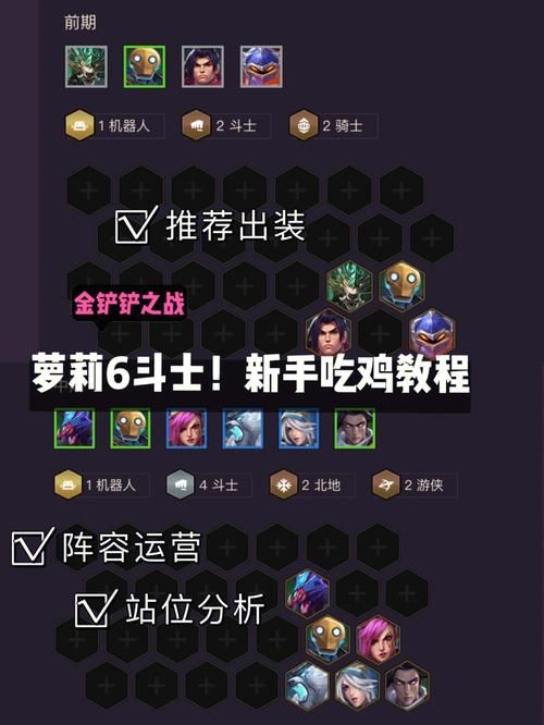 金铲铲之战新手完全不会玩新手该玩什么阵容