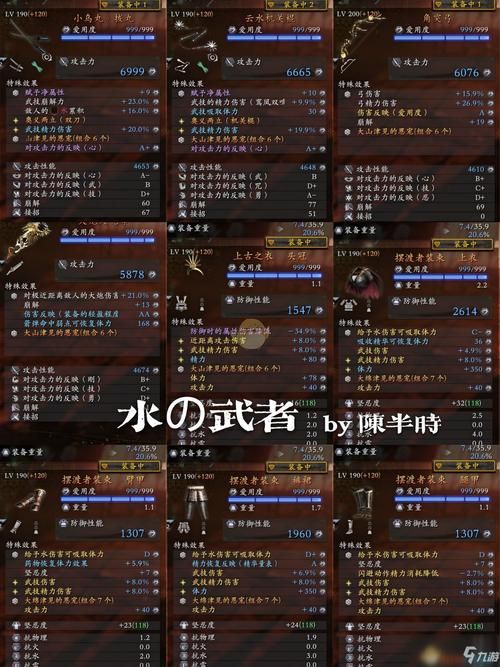 仁王2全武器图鉴哪个武器最适合你