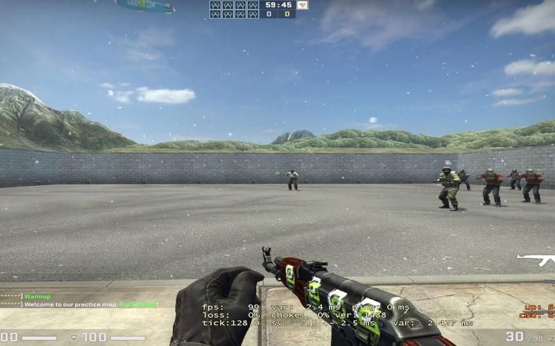 csgo静步清除血迹指令SHIFT键绑定指令怎么做