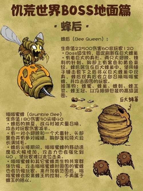 饥荒联机版蜂后怎么打打蜂后要注意哪些技巧