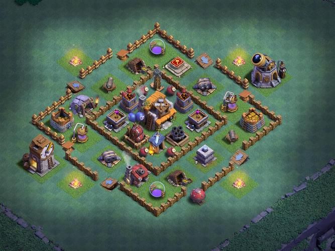 部落冲突夜世界五本阵型最强阵型如何设计才能克敌制胜