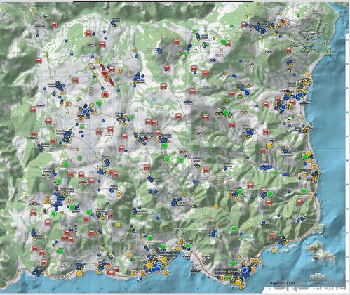 dayz中文地图哪些区域最危险