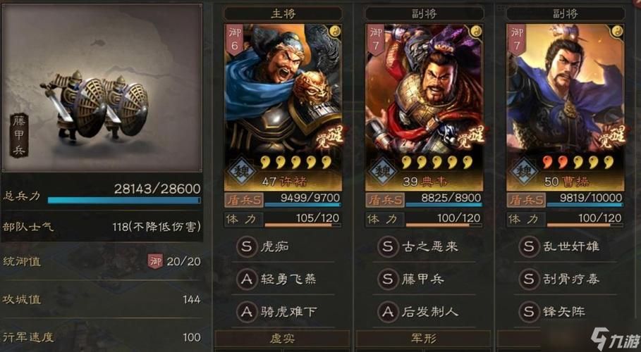 虎卫桃园盾最强搭配关羽带啥战法最强