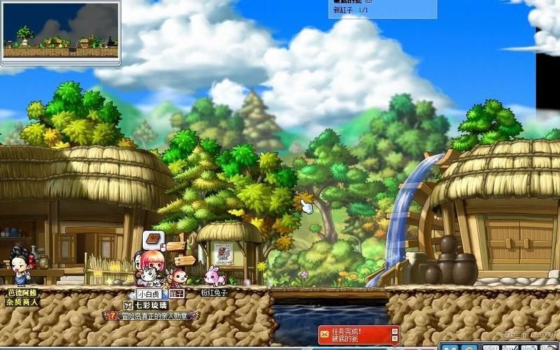 冒险岛童话村任务你都做完了吗