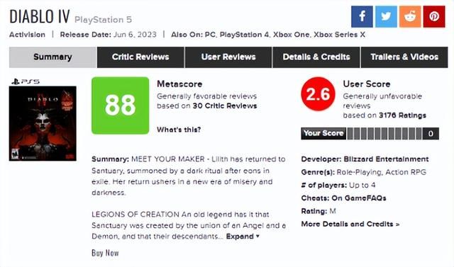 暴雪骚操作被老外骂惨 给《暗黑4》上压力!《流放之路4.0》新爆料