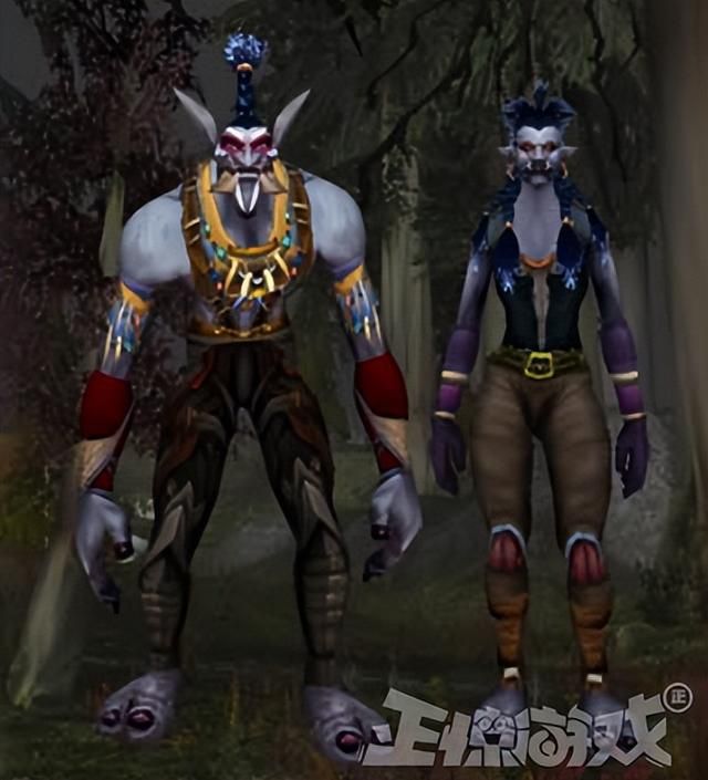 魔兽涩涩情节成真？新种族曝光，巨魔与精灵的结合体