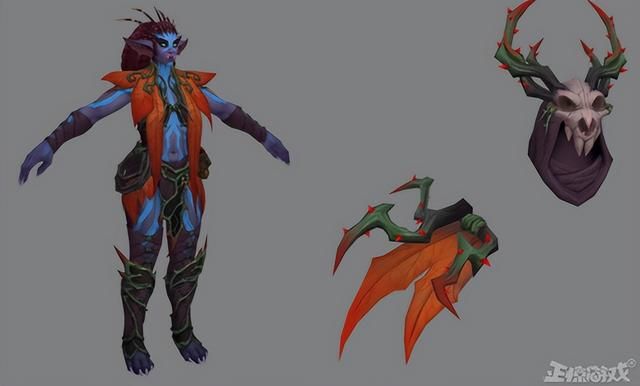 魔兽涩涩情节成真？新种族曝光，巨魔与精灵的结合体