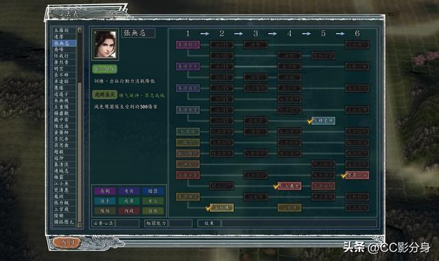 三国志11侠骨留香河洛版:明教张无忌势力分析