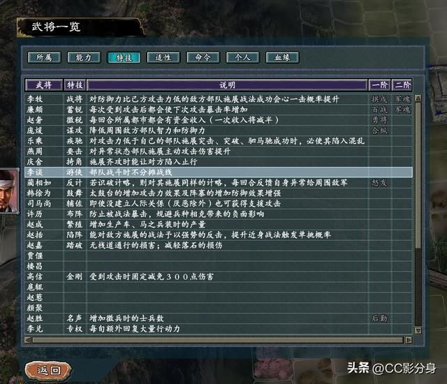 三国志11战国七雄：赵国的综合势力分析