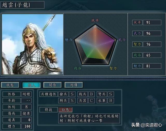 三国志11：蜀汉核心创业班底在起兵以前自带什么技能，都挺接地气