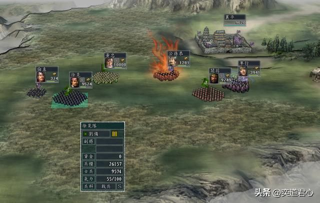 三国志11：青龙偃月出东海，关羽降维打击公孙恭，比荆州省事多了