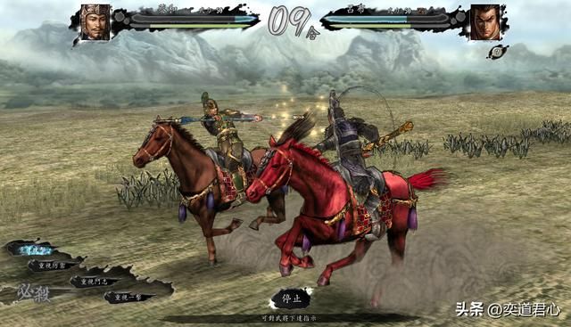 三国志11：把吕布的武力打五折，硬核对劈模式下，他能否打赢一线