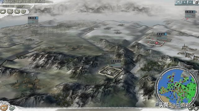 三国志11:中欧小强普鲁士,开局四面都是盟友,先对谁拔刀合适?