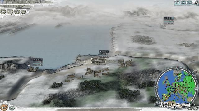 三国志11:中欧小强普鲁士,开局四面都是盟友,先对谁拔刀合适?