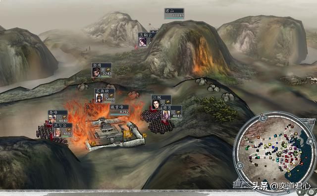 三国志11：丐帮大战移花宫，乔峰跟邀月宫主对上几招就分出了雌雄