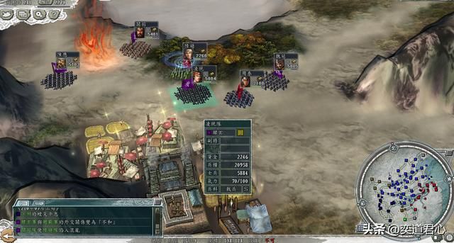 三国志11:韩玄趁着赤壁鏖战之际袭取江东,这狐假虎威也是没谁了