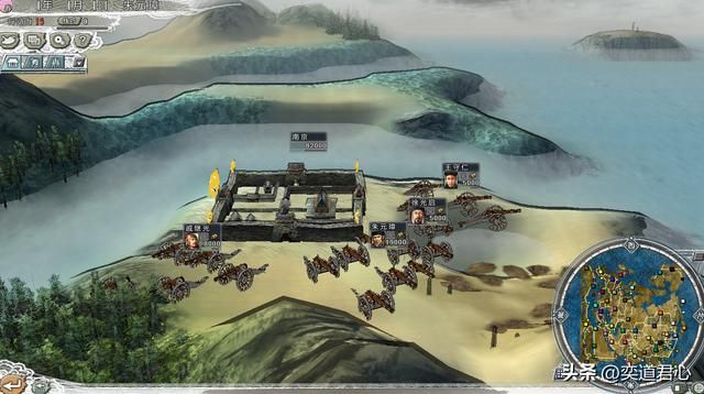 三国志11：盘点国际版亚洲地区，开局就能出火炮的四大军工集团！