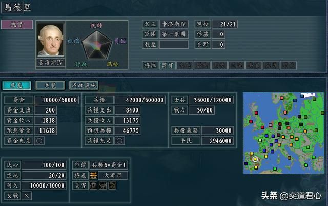 三国志11：欧陆版西班牙真的已经退化成二流了吗？无敌舰队能重建