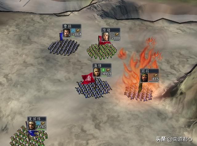 三国志11：关羽跟诸葛亮闹分家，被孙权吞并，江东小红旗插满北方