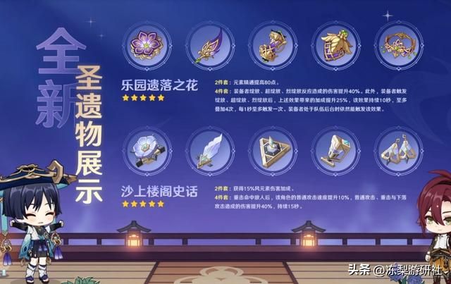 原神:3.3版本前瞻,绫人雷神一斗复刻,新圣遗物利好绽放普攻