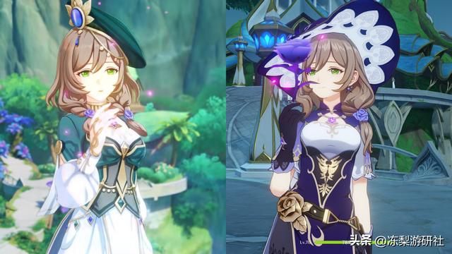 原神:3.4衣装鉴赏,绫华衣装寓意恋爱,丽莎衣装发型不再危险