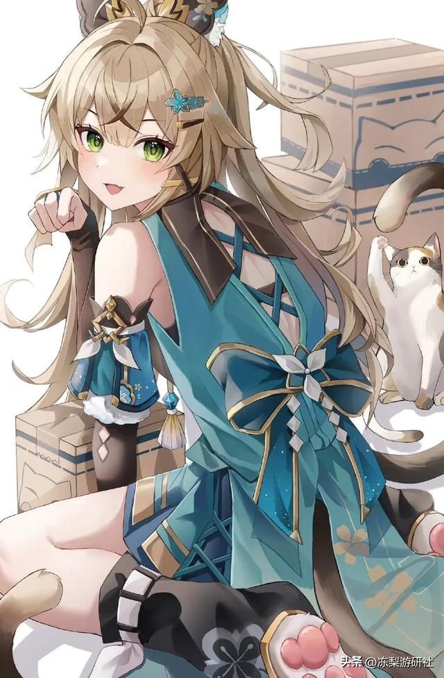 原神绮良良正式出圈？上万人赶来交作业：离谱、实用手工周边并存