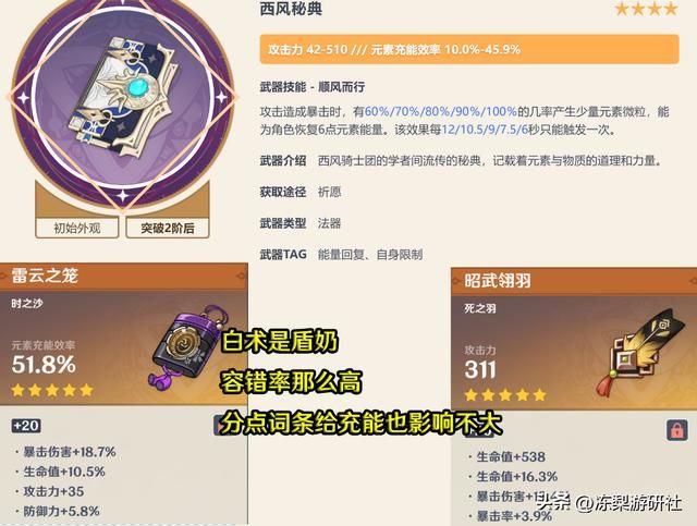 原神：白术技能分析，盾奶能否替代钟离？草体系适配性还不错