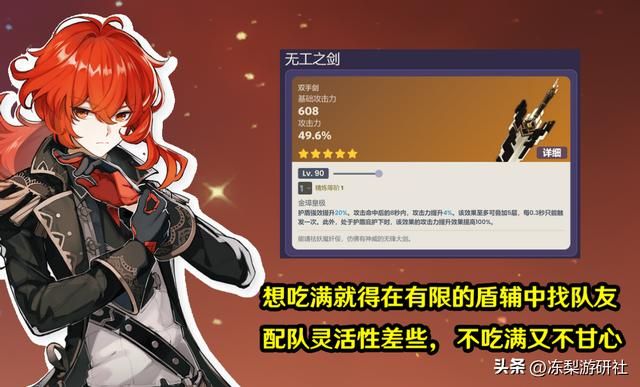 原神：迪卢克武器对比，苇海信标VS其余武器，相对直观的强度对比