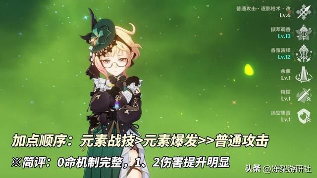 原神:艾梅莉埃养成攻略|武器圣遗物推荐,配队命座分析