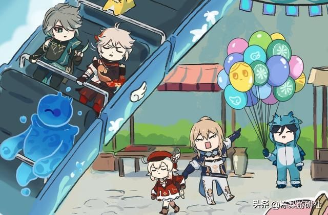 原神玩家愚人节团建,大伙为振兴蒙德努力,连愚人众都加入