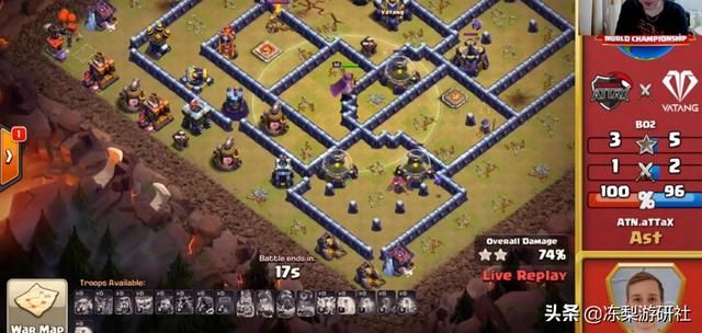 部落冲突全球锦标赛：国人队伍止步六强，明年再战一雪前耻