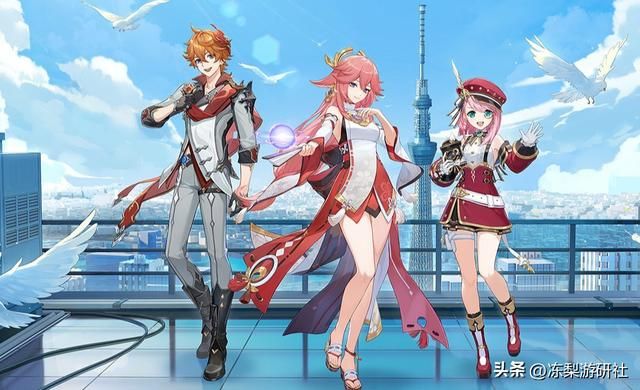 原神联动东京晴空塔，宣传PV入乡随俗，竟让妹子追雷灵跑了3分钟