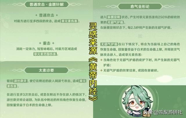 原神：白术形象愈发鲜活，部分原型取自中医，新一轮文化输出