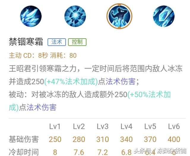 王者荣耀｜女神王昭君的强势崛起，四秒一个冰冻，庄周的鲲都怕！