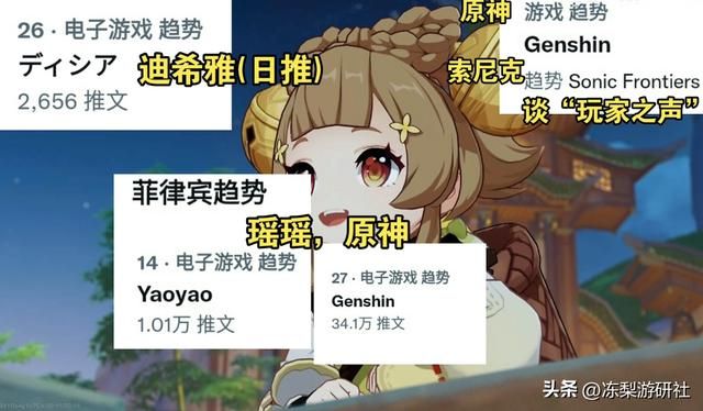 原神瑶瑶、艾尔海森屠榜热搜,全球女玩家为海哥疯狂:身材顶不住