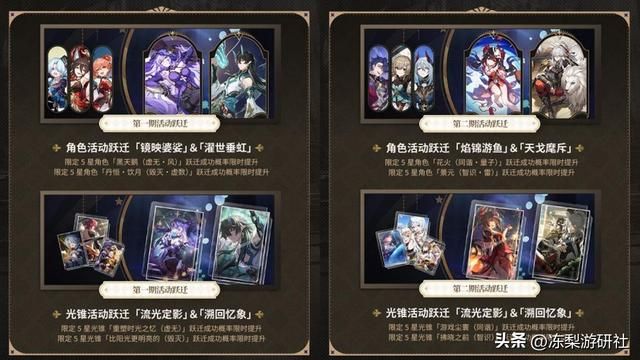 崩铁:2.0前瞻汇总!送20抽、饮月景元复刻、2套遗器、10件光锥