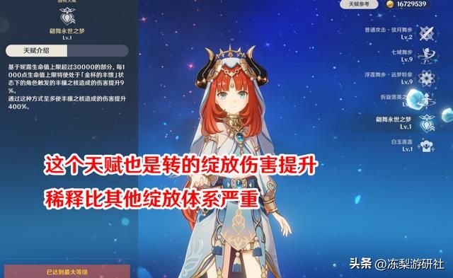 原神：3.3版本绽放套适合谁？妮露提升有限，超烈绽放才是关键