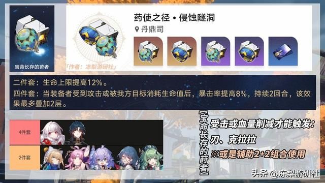 崩铁:3倍隧洞遗器来啦!推荐这5个隧洞关卡,它们更具性价比
