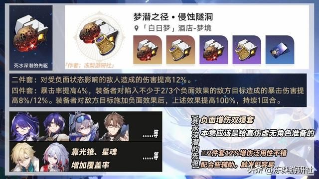 崩铁:3倍隧洞遗器来啦!推荐这5个隧洞关卡,它们更具性价比