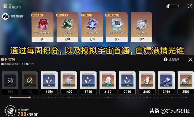 【星穹铁道】T0级对单希儿，0命可玩，白嫖满精光锥可替专武