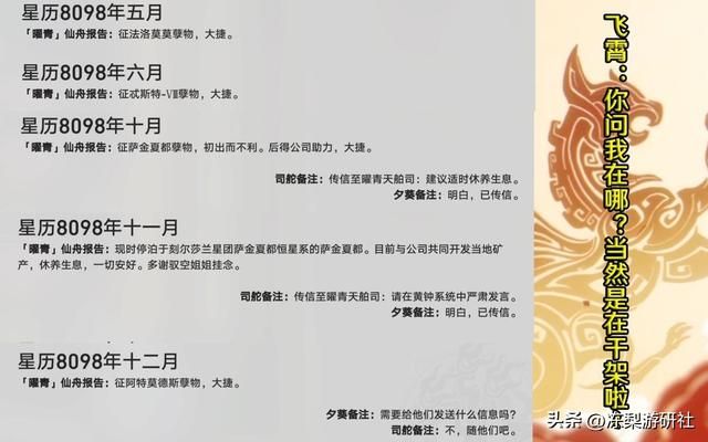 像景元那么帅的还有6位?崩铁开启等符华时代,这个饼我吃饱了