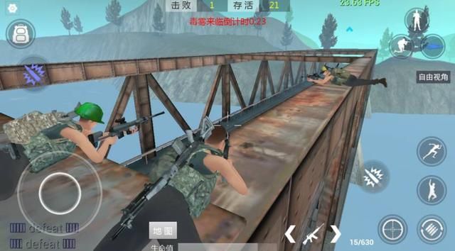 绝地求生｜丛林法则初体验，画质勉勉强强，操作不尽人意