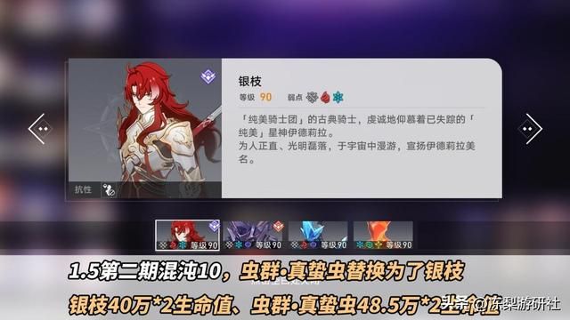 星穹铁道：1.5第二期混沌！银枝成新BOSS？记忆紊流泛用性极高