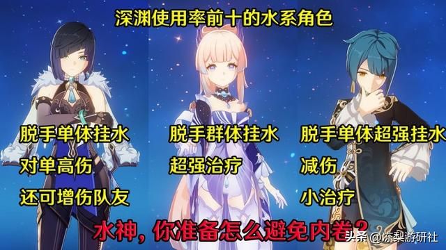 枫丹水神芙卡洛斯，怎样设计才能避开夜兰心海等热门？水系太卷了