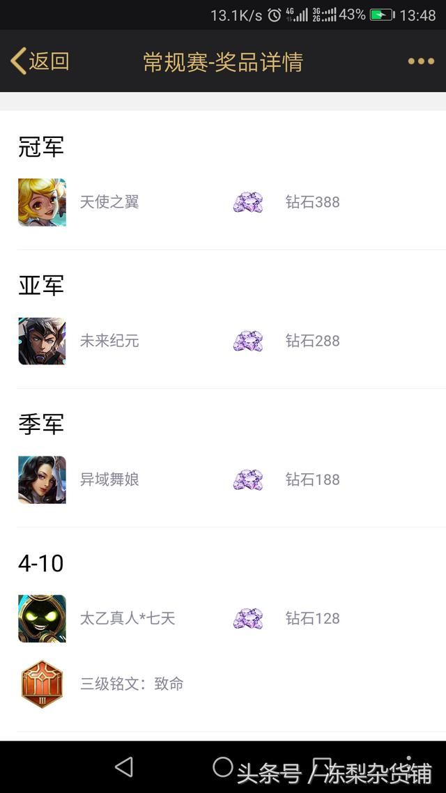 王者荣耀｜用指定英雄进行10局排位，可得永久皮肤未来纪元！