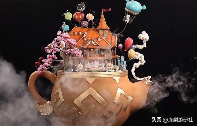 翻糖大王带头,把原神全员应急食品化,美成这样谁舍得吃?