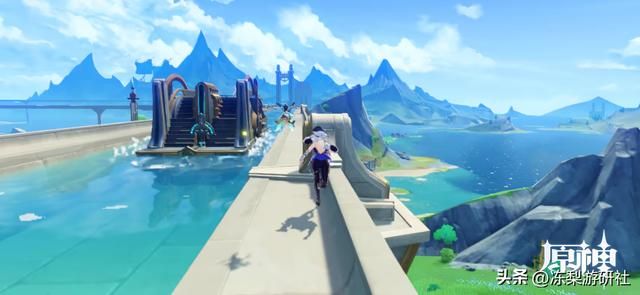 枫丹原来是这么玩的?赶公交、装海豚,花样百出之下萌新都看傻了