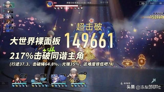 崩铁:谁言同谐无大帝!同谐主角超击破流,伤害轻松10万+