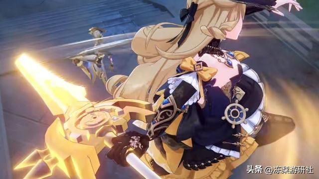 原神：娜维娅这debuff拉满了！岩系大剑高人气，希望设计师善良